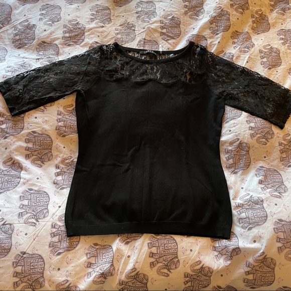 Tops - 3/$30 | NWOT Business casual top with lace detail